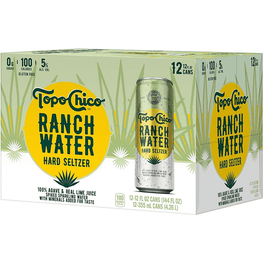BEER TOPO CHICO RANCH WATER 12 PACK