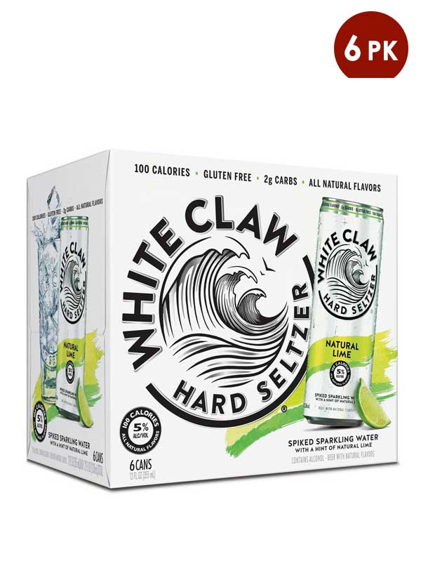 BEER WHITE  CLOW LIME SIX PACK