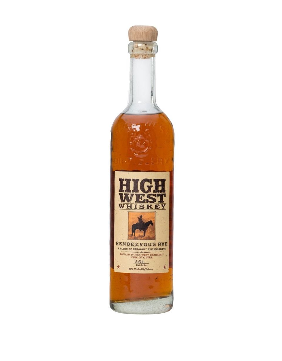 HIGH WEST RENDEZVOUS RYE WHISKEY 750 ML